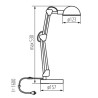 https://design-led.fr/ Lampe de bureau PIXA Blanc 1xE14 31,50&nbsp;€ 31,50&nbsp;€ 19300