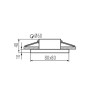 https://design-led.fr/ Support plafond FLINI IP44 80x80 mm blanc 9,80&nbsp;€ 9,80&nbsp;€ 33121