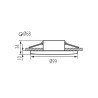 https://design-led.fr/ Support plafond DROXY IP65 Ø99 mm blanc 9,10&nbsp;€ 9,10&nbsp;€ 33125