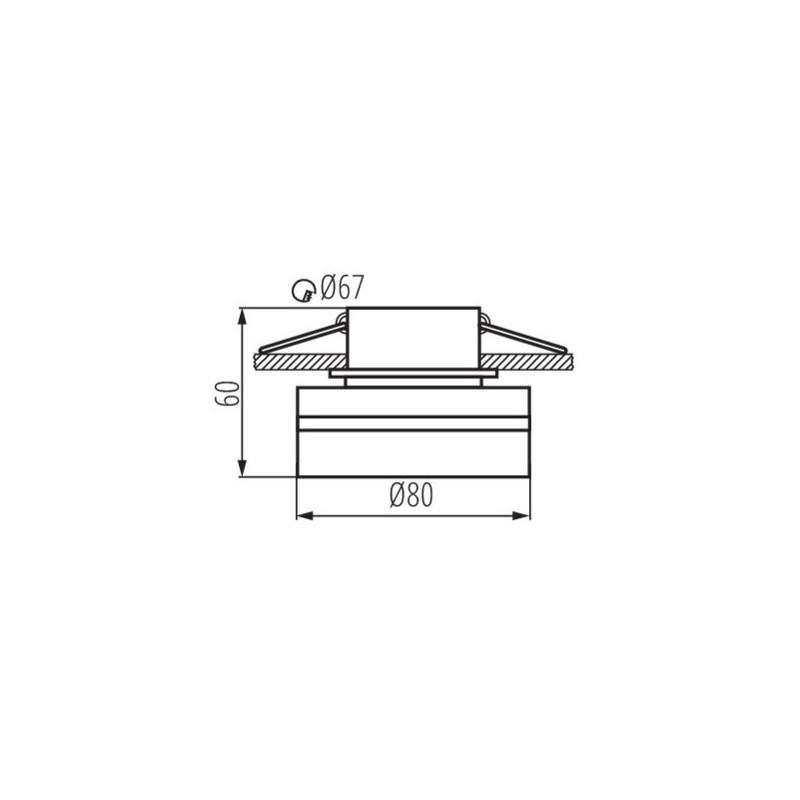 https://design-led.fr/ Support plafond GOVIK Ø80 mm blanc 16,30&nbsp;€ 16,30&nbsp;€ 29238