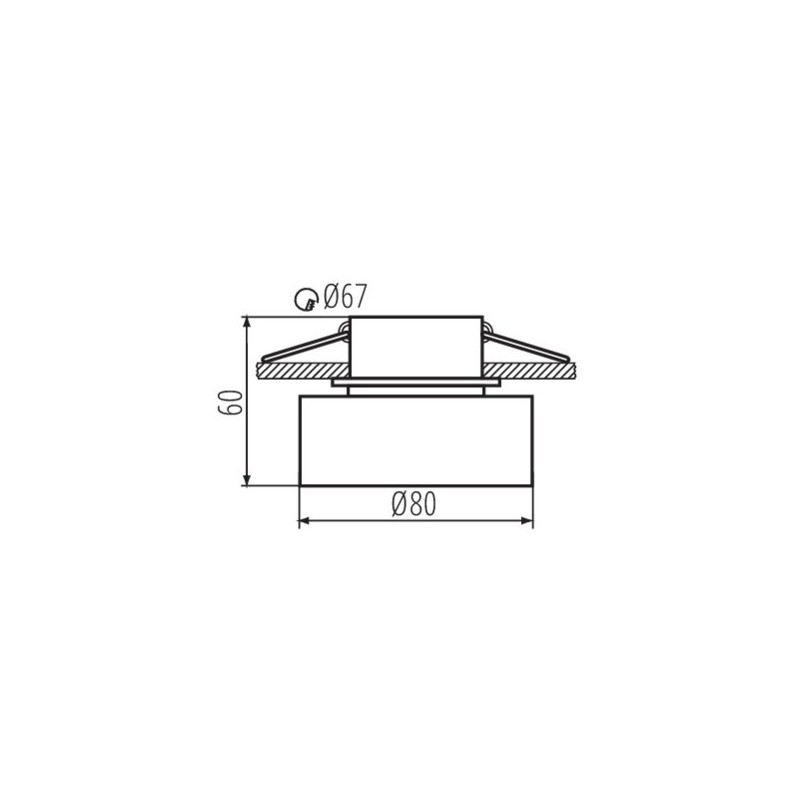 https://design-led.fr/ Support plafond GOVIK Ø80 mm blanc - or 15,10&nbsp;€ 15,10&nbsp;€ 29231