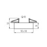 https://design-led.fr/ Support plafond MINI-GORD 98 x 98 mm noir 13,40&nbsp;€ 13,40&nbsp;€ 28781