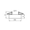https://design-led.fr/ Support plafond MINI-BORD Ø98 mm noir 12,40&nbsp;€ 12,40&nbsp;€ 28783
