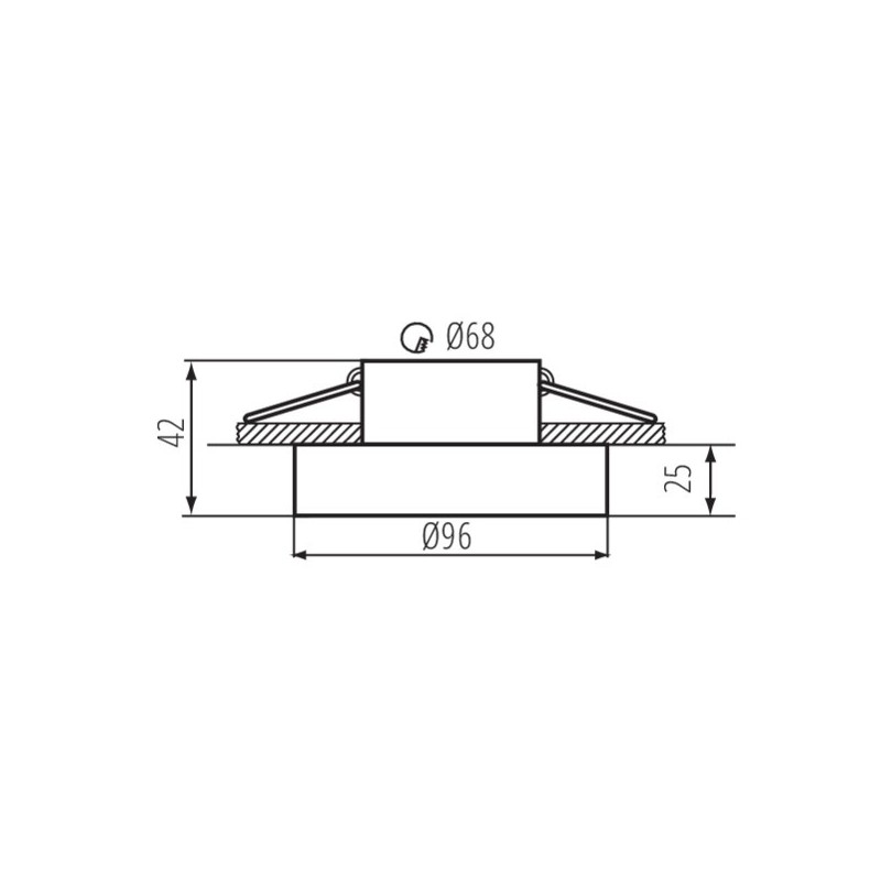 https://design-led.fr/ Support plafond ELICEO Ø96 mm blanc - or 14,40&nbsp;€ 14,40&nbsp;€ 35287