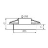 https://design-led.fr/ Support plafond ELICEO Ø96 mm blanc - or 14,00&nbsp;€ 14,00&nbsp;€ 35283