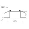 https://design-led.fr/ Support plafond GLOZO 88 x 88 mm or - blanc 7,20&nbsp;€ 7,20&nbsp;€ 36212