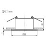 https://design-led.fr/ Support plafond GLOZO Ø89 mm or - noir 6,30&nbsp;€ 6,30&nbsp;€ 36224