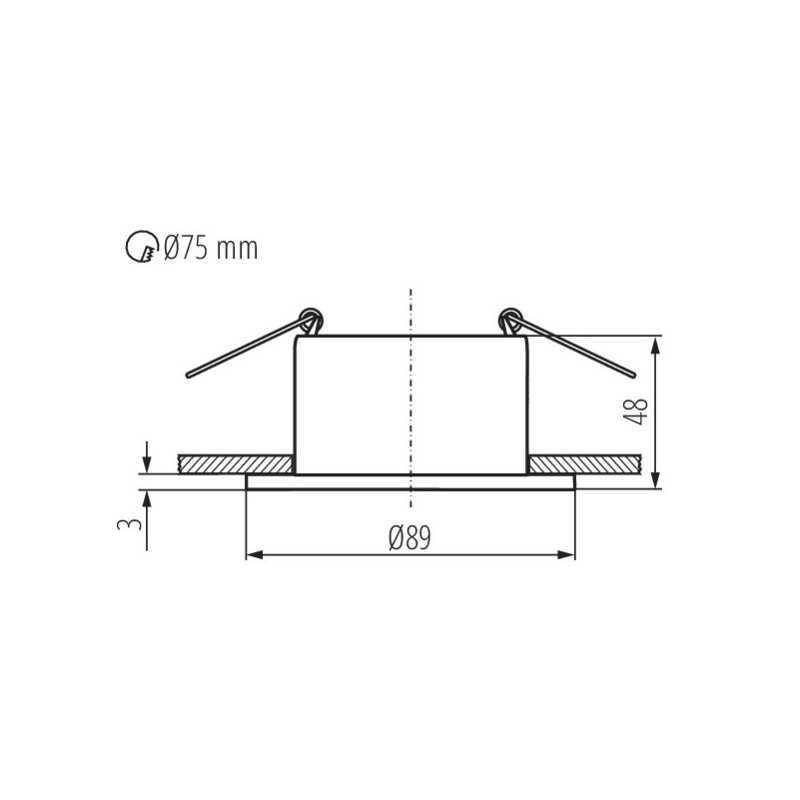 https://design-led.fr/ Support plafond GLOZO Ø89 mm noir 7,10&nbsp;€ 7,10&nbsp;€ 36223