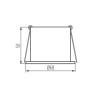 https://design-led.fr/ Support plafond SPAG noir - or Ø68 mm 6,80&nbsp;€ 6,80&nbsp;€ 27326