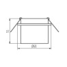 https://design-led.fr/ Support plafond SPAG noir - or Ø68 mm 6,80&nbsp;€ 6,80&nbsp;€ 27322