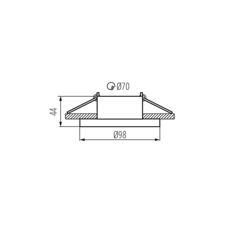 https://design-led.fr/ Support plafond ELNIS blanc / anthracite Ø98 mm 12,60&nbsp;€ 12,60&nbsp;€ 27805