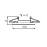 https://design-led.fr/ Support plafond ALREN-R orientable carré 99x99 mm blanc 9,20&nbsp;€ 9,20&nbsp;€ 26758
