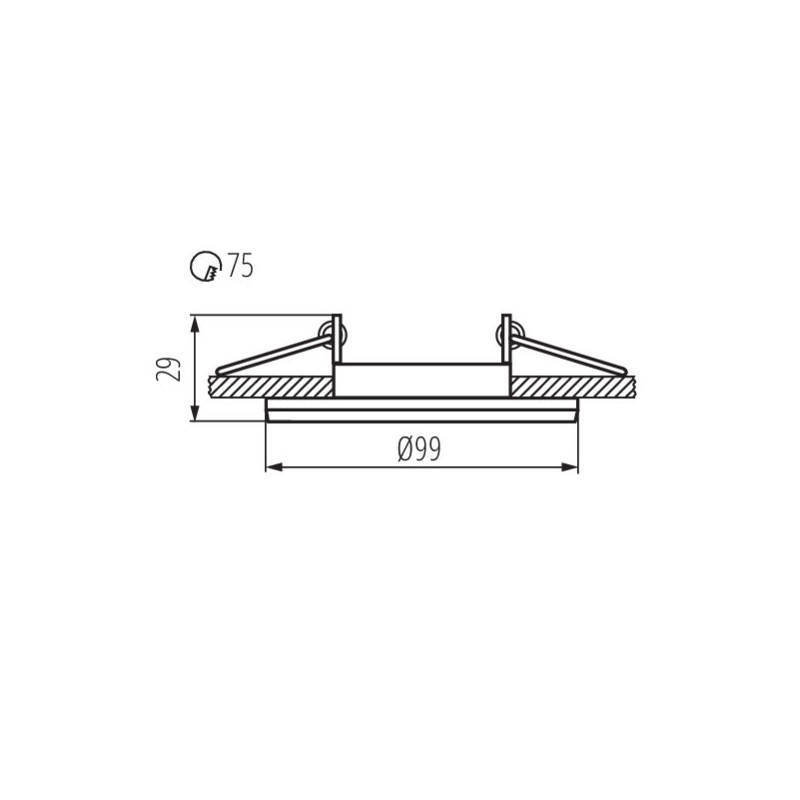 https://design-led.fr/ Support plafond COLIE noir mat Ø99 mm 6,50&nbsp;€ 6,50&nbsp;€ 26743