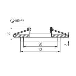 https://design-led.fr/ Support plafond MORTA-OCT Ø98 mm verre noir 4,20&nbsp;€ 4,20&nbsp;€ 26715