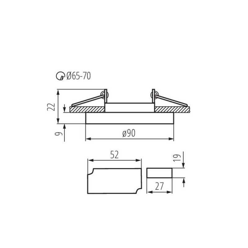 https://design-led.fr/ Support plafond SOREN Ø90 mm verre & led sur la tranche 3.6w 6500k 14,70&nbsp;€ 14,70&nbsp;€ 24416
