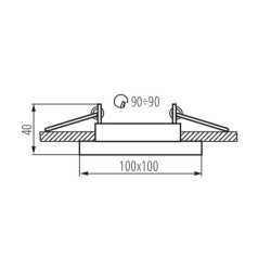 https://design-led.fr/ Support plafond ARET 100 x 100 mm gris 1XGU10 8,50&nbsp;€ 5,95&nbsp;€ -30% 26721