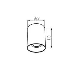 https://design-led.fr/ Plafonnier pour éclairage d'accentuation RITI noir 1xGU10 24,50&nbsp;€ 24,50&nbsp;€ 27567