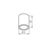https://design-led.fr/ Plafonnier pour éclairage d'accentuation AQILO-DSO noir 1xGU10 IP65 17,30&nbsp;€ 17,30&nbsp;€ 33361