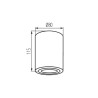 https://design-led.fr/ Plafonnier pour éclairage d'accentuation BORD-XS noir 1xGU10 15,10&nbsp;€ 15,10&nbsp;€ 25478
