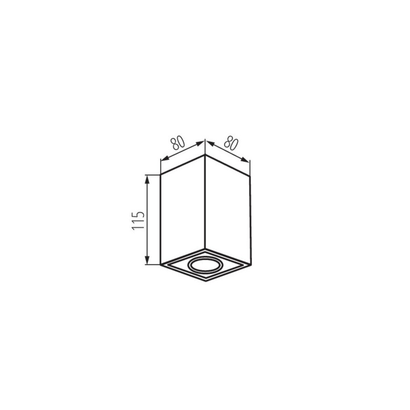 https://design-led.fr/ Plafonnier pour éclairage d'accentuation GORD-XS Blanc 1xGU10 16,00&nbsp;€ 16,00&nbsp;€ 25477