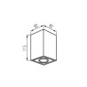 https://design-led.fr/ Plafonnier pour éclairage d'accentuation GORD-XS Blanc 1xGU10 16,00&nbsp;€ 16,00&nbsp;€ 25477