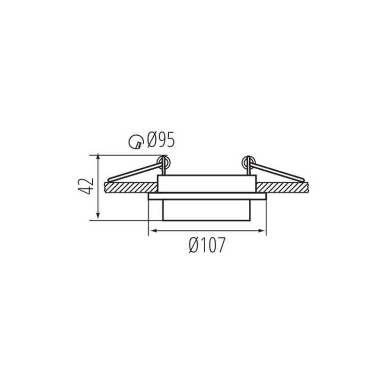 https://design-led.fr/ Support plafond AGEO Ø107 mm blanc 11,10&nbsp;€ 11,10&nbsp;€ 33166