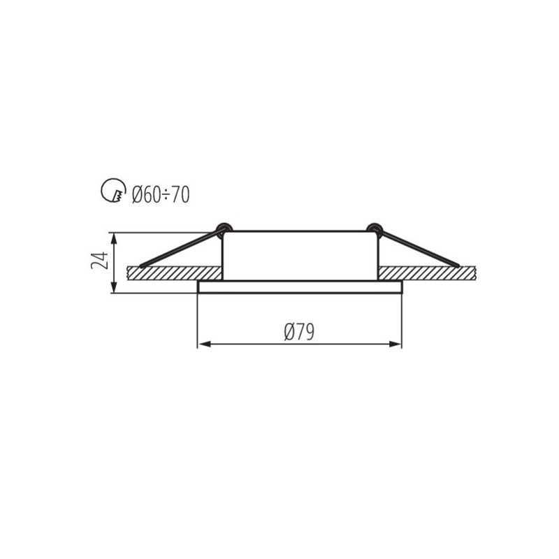 https://design-led.fr/ Support plafond RADAN Ø79 mm aluminium 7,70&nbsp;€ 7,70&nbsp;€ 7362