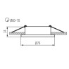 https://design-led.fr/ Support plafond RADAN Ø79 mm aluminium 7,70&nbsp;€ 7,70&nbsp;€ 7362