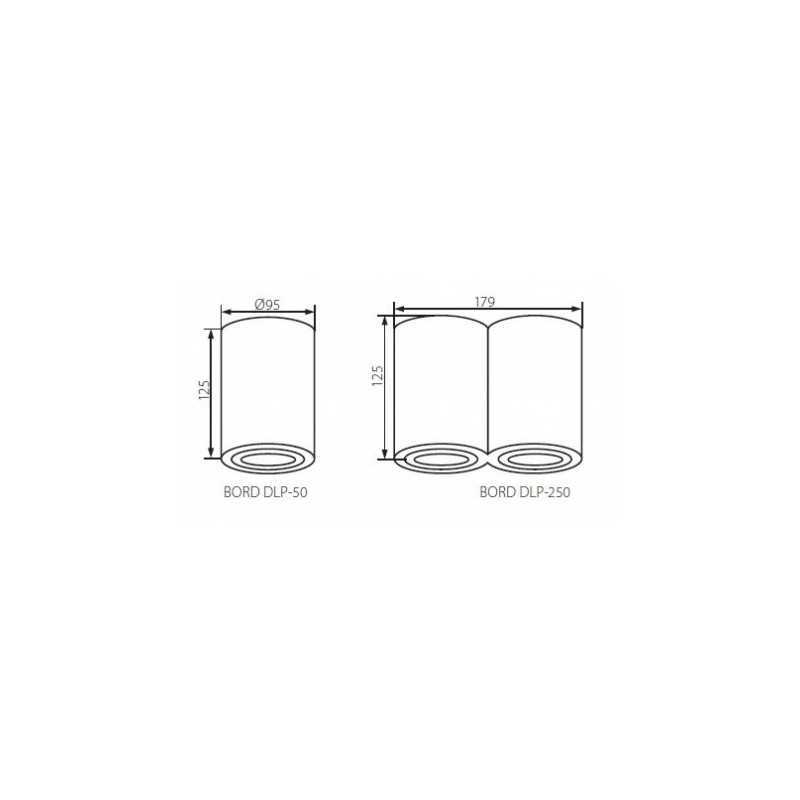 https://design-led.fr/ Plafonnier pour éclairage d'accentuation BORD-DLP noir 2xGU10 62,60&nbsp;€ 43,82&nbsp;€ -30% 22555