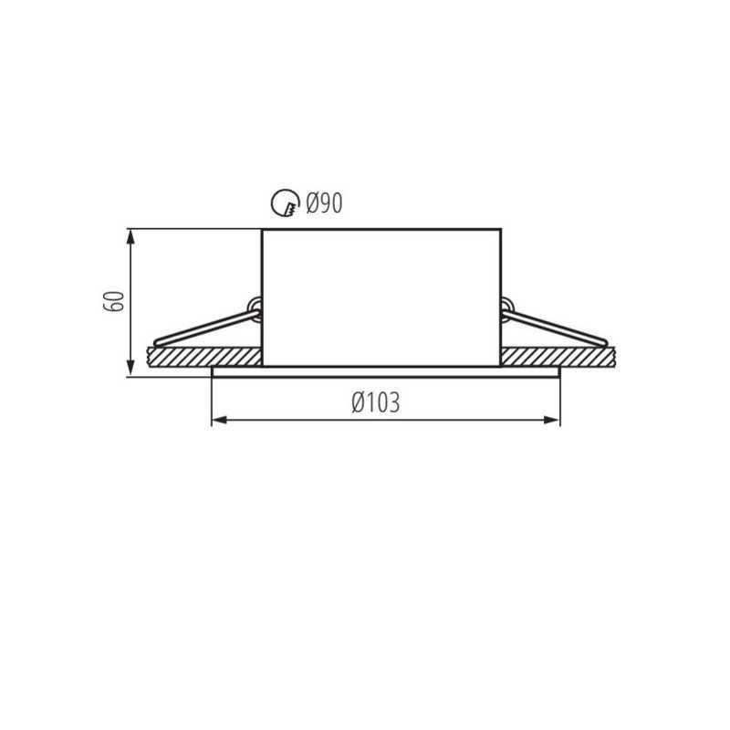 https://design-led.fr/ Support plafond orientable APRILA Ø 103 blanc 7,00&nbsp;€ 7,00&nbsp;€ 26738