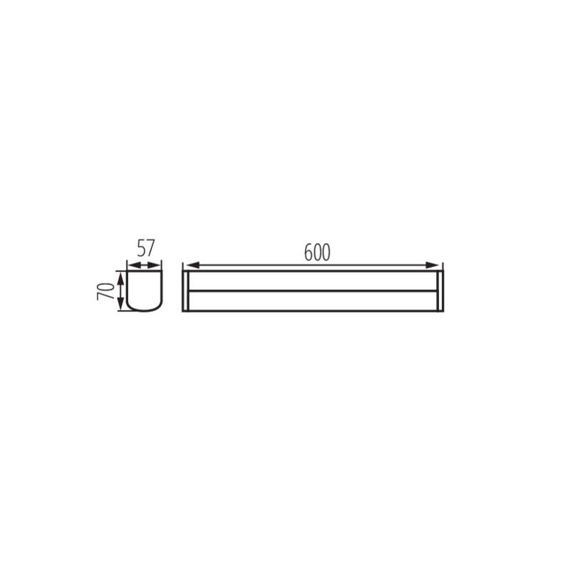 https://design-led.fr/ Luminaire pour murs et plafonds LED AKVO IP44 15w 60cm 4000K noir 41,90&nbsp;€ 41,90&nbsp;€ 36660
