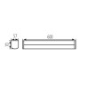 https://design-led.fr/ Luminaire pour murs et plafonds LED AKVO IP44 15w 60cm 4000K noir 41,90&nbsp;€ 41,90&nbsp;€ 36660