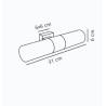 https://design-led.fr/ Applique Tangens Double Chromé 2xE14 54,90&nbsp;€ 54,90&nbsp;€ 17141029
