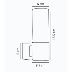 https://design-led.fr/ Applique Tangens Single Acier Brossé E14 IP44 39,90&nbsp;€ 39,90&nbsp;€ 17131032
