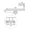 https://design-led.fr/ Luminaire mural LED ASTIM blanc 8w 40cm 4000K 28,60&nbsp;€ 28,60&nbsp;€ 34931