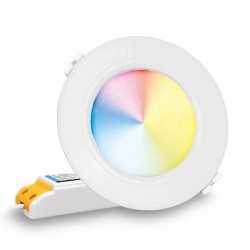 https://design-led.fr/ Downlight LED rond 6W RGB&CCT pilotable Ø188x38mm 27,40&nbsp;€ 27,40&nbsp;€ FUT068