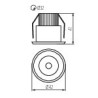 https://design-led.fr/ Module d'éclairage d'accentuation a LED HAXA Ø 32 mm 1.2W 3.5V 350mA 3000k 12,10&nbsp;€ 12,10&nbsp;€ 8103