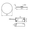 https://design-led.fr/ Downlight led saillie AREL Ø75 mm 6w 4000k 13,70&nbsp;€ 13,70&nbsp;€ 29580