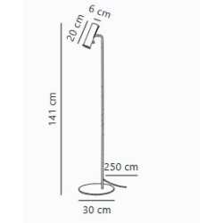 https://design-led.fr/ MIB 6 Lampadaire Blanc GU10 199,95&nbsp;€ 199,95&nbsp;€ 71704001