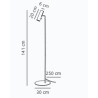 https://design-led.fr/ MIB 6 Lampadaire Noir GU10 199,00&nbsp;€ 199,00&nbsp;€ 71704003