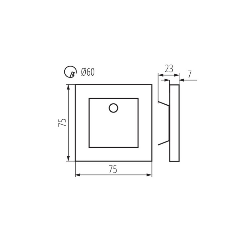 https://design-led.fr/ Luminaire LED pour marches escalier APUS détecteur 0.8W 6000K 24,60&nbsp;€ 17,22&nbsp;€ -30% 27371