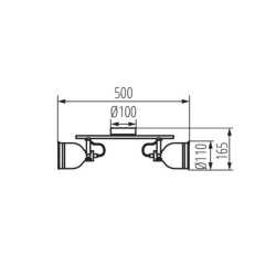 https://design-led.fr/ Luminaire mural et plafonnier DERATO 2xE14 Blanc 49,80&nbsp;€ 49,80&nbsp;€ 35643