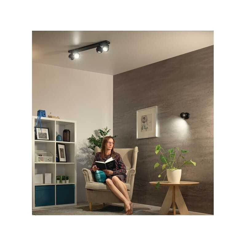 https://design-led.fr/ Luminaire mural ou plafonnier GALOBA 1xGU10 Noir 25,50&nbsp;€ 25,50&nbsp;€ 33671