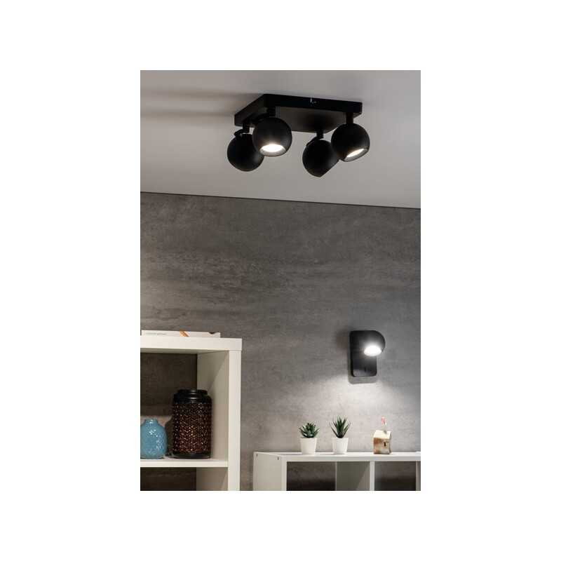https://design-led.fr/ Luminaire mural ou plafonnier GALOBA 4xGU10 Noir 107,40&nbsp;€ 107,40&nbsp;€ 33679