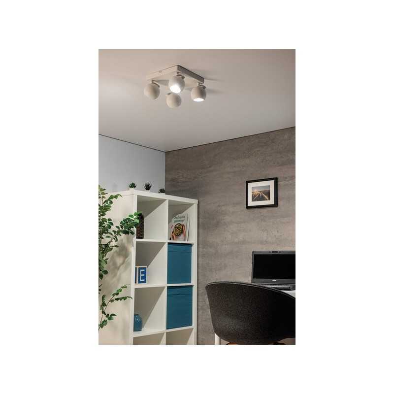 https://design-led.fr/ Luminaire mural ou plafonnier GALOBA 4xGU10 Blanc 107,40&nbsp;€ 107,40&nbsp;€ 33678