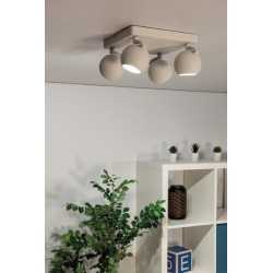 https://design-led.fr/ Luminaire mural ou plafonnier GALOBA 4xGU10 Blanc 107,40&nbsp;€ 107,40&nbsp;€ 33678