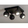 https://design-led.fr/ Luminaire mural ou plafonnier GALOBA 4xGU10 Noir 107,40&nbsp;€ 107,40&nbsp;€ 33679