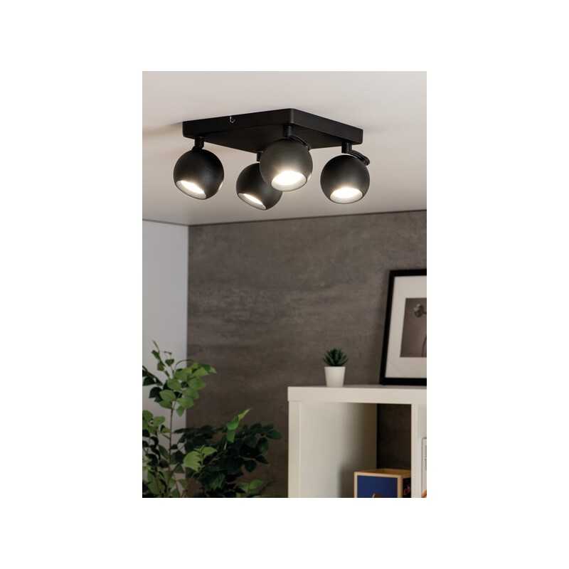https://design-led.fr/ Luminaire mural ou plafonnier GALOBA 4xGU10 Noir 107,40&nbsp;€ 107,40&nbsp;€ 33679