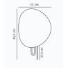 https://design-led.fr/ Spargo Applique murale Blanc/Laiton E27 174,95&nbsp;€ 174,95&nbsp;€ 2320361001