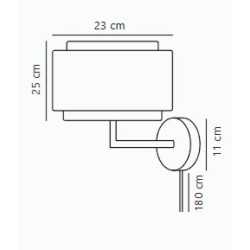 https://design-led.fr/ Takai Applique murale Beige E27 129,95&nbsp;€ 129,95&nbsp;€ 2320421018
